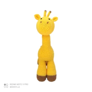 Woovy Crochet Luxury Giraffe - Handcrafted Toy for Imaginative Play