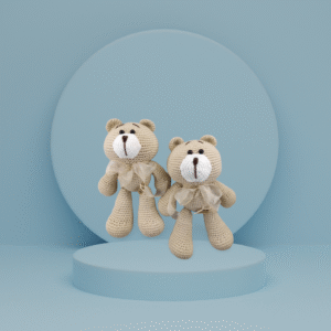 Handmade crochet teddy bears – amigurumi plush toys from Sri Lanka