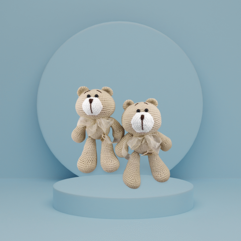 Handmade crochet teddy bears – amigurumi plush toys from Sri Lanka